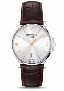 Certina DS Caimano Silver / Gold Index